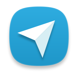 Telegram logo PNG-45041
